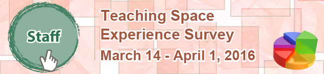 Staff Teaching Space Experience Survey - 2016  