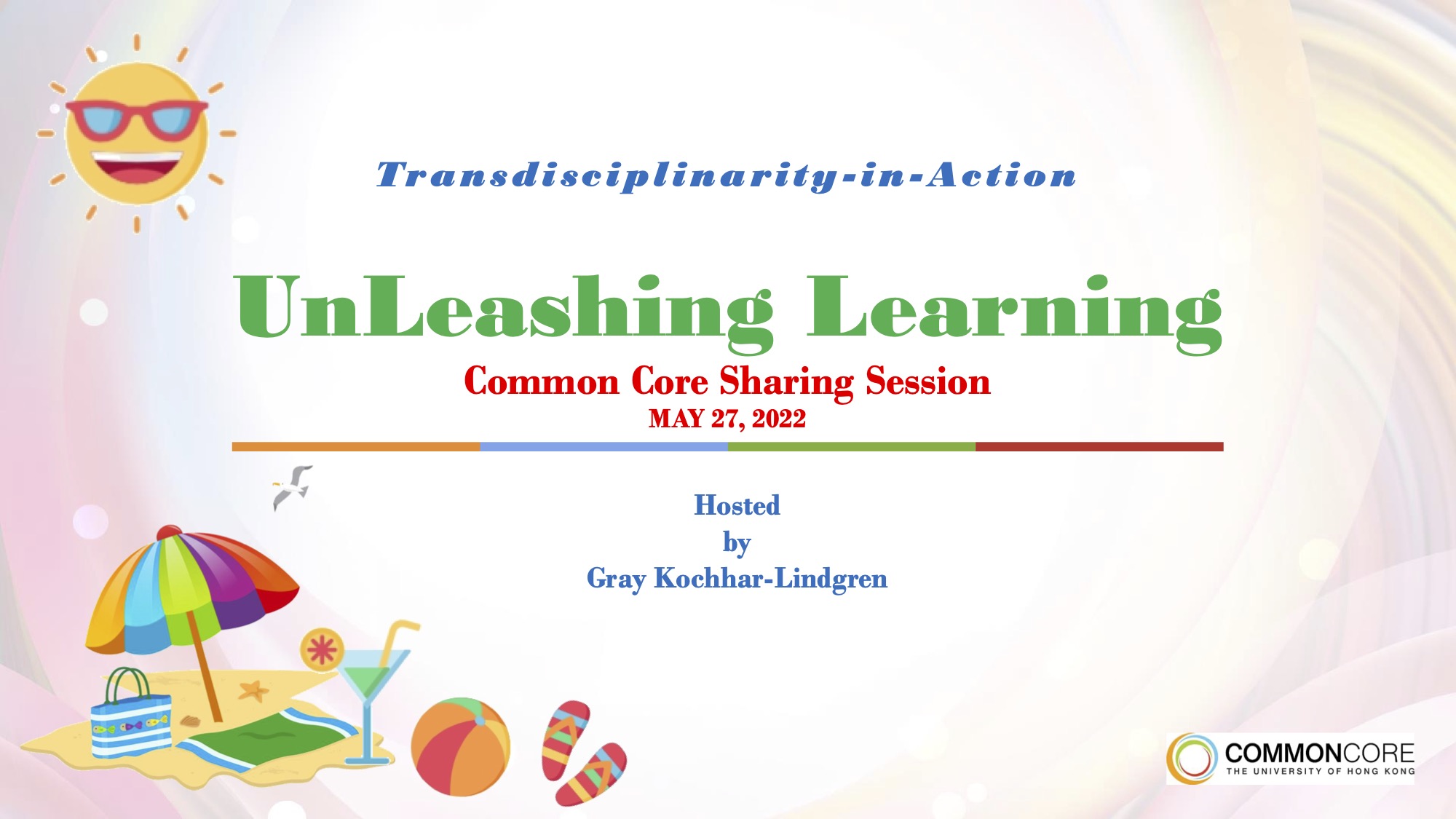 Common Core Sharing Session on May 27, 2022